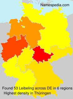 Surname Leibeling in Germany Surname Leibeling in Germany