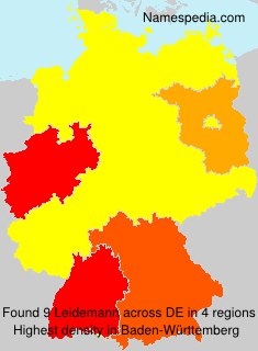 Surname Leidemann in Germany Surname Leidemann in Germany