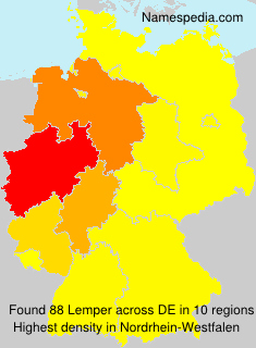 Surname Lemper in Germany Surname Lemper in Germany
