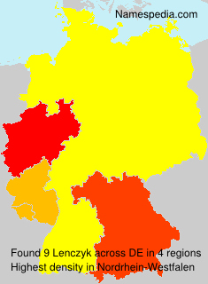 Surname Lenczyk in Germany Surname Lenczyk in Germany