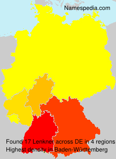 Surname Lenkner in Germany Surname Lenkner in Germany