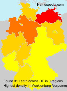 Surname Lenth in Germany Surname Lenth in Germany