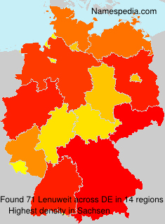 Surname Lenuweit in Germany Surname Lenuweit in Germany