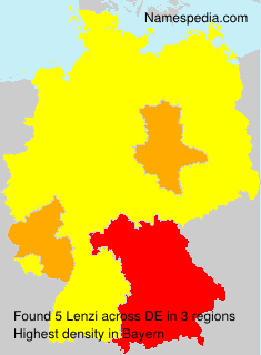 Surname Lenzi in Germany Surname Lenzi in Germany