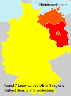 Surname Leow in Germany Surname Leow in Germany