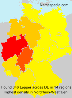 Surname Lepper in Germany Surname Lepper in Germany