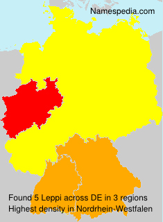 Surname Leppi in Germany Surname Leppi in Germany