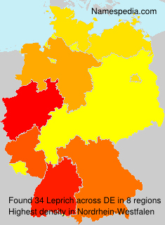 Surname Leprich in Germany Surname Leprich in Germany