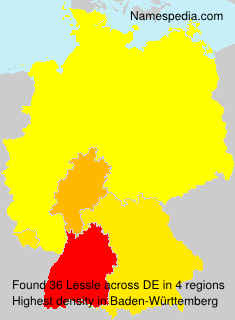 Surname Lessle in Germany Surname Lessle in Germany