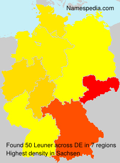 Surname Leuner in Germany Surname Leuner in Germany