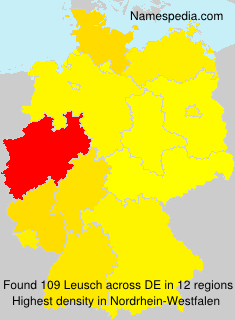Surname Leusch in Germany Surname Leusch in Germany