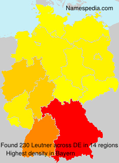Surname Leutner in Germany Surname Leutner in Germany