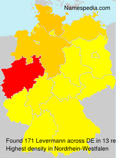 Surname Levermann in Germany Surname Levermann in Germany