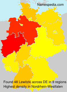 Surname Lewitzki in Germany Surname Lewitzki in Germany