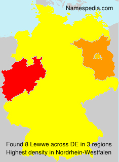 Surname Lewwe in Germany Surname Lewwe in Germany