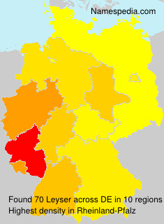Surname Leyser in Germany Surname Leyser in Germany