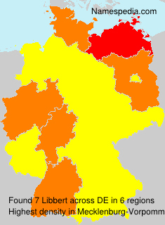 Surname Libbert in Germany Surname Libbert in Germany