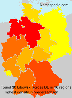 Surname Libowski in Germany Surname Libowski in Germany
