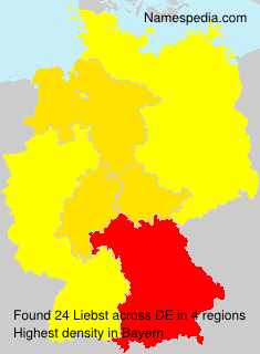 Surname Liebst in Germany Surname Liebst in Germany