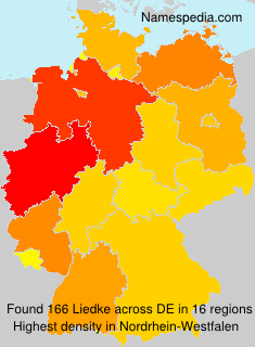 Surname Liedke in Germany Surname Liedke in Germany