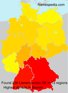 Surname Lienert in Germany Surname Lienert in Germany
