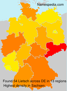 Surname Lietsch in Germany Surname Lietsch in Germany