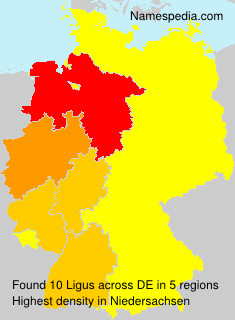 Surname Ligus in Germany Surname Ligus in Germany