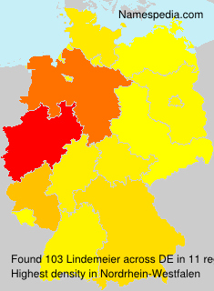 Surname Lindemeier in Germany Surname Lindemeier in Germany