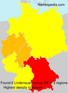 Surname Lindenauer in Germany Surname Lindenauer in Germany