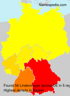 Surname Lindenmeyer in Germany Surname Lindenmeyer in Germany