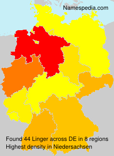Surname Linger in Germany Surname Linger in Germany