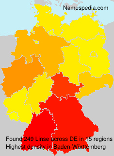 Surname Linse in Germany Surname Linse in Germany