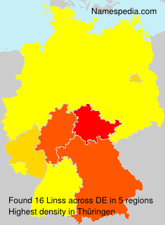 Surname Linss in Germany Surname Linss in Germany
