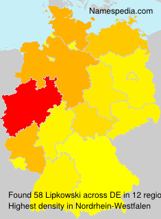 Surname Lipkowski in Germany Surname Lipkowski in Germany