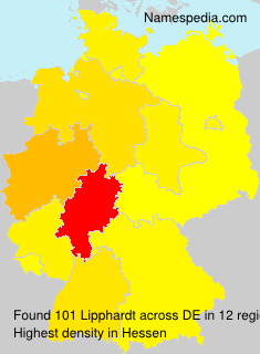 Surname Lipphardt in Germany Surname Lipphardt in Germany