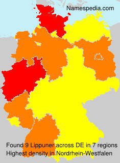 Surname Lippuner in Germany Surname Lippuner in Germany