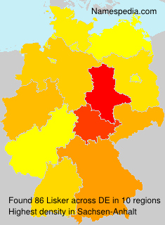 Surname Lisker in Germany Surname Lisker in Germany