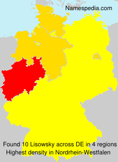 Surname Lisowsky in Germany Surname Lisowsky in Germany
