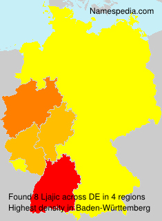 Surname Ljajic in Germany Surname Ljajic in Germany
