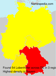 Surname Lobenhofer in Germany Surname Lobenhofer in Germany