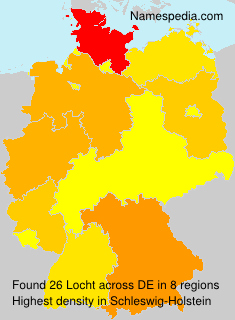 Surname Locht in Germany Surname Locht in Germany