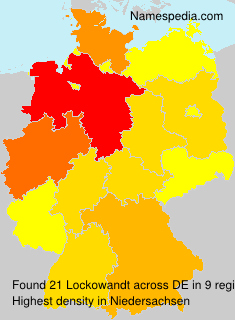 Surname Lockowandt in Germany Surname Lockowandt in Germany