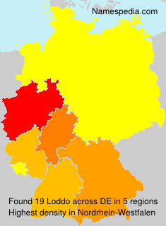 Surname Loddo in Germany Surname Loddo in Germany