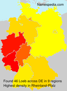 Surname Loeb in Germany Surname Loeb in Germany