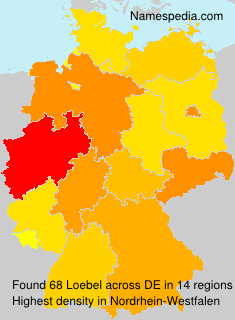 Surname Loebel in Germany Surname Loebel in Germany