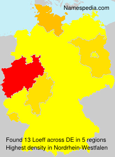 Surname Loeff in Germany Surname Loeff in Germany