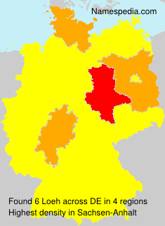 Surname Loeh in Germany Surname Loeh in Germany