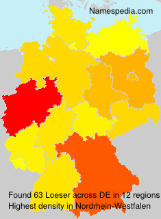 Surname Loeser in Germany Surname Loeser in Germany