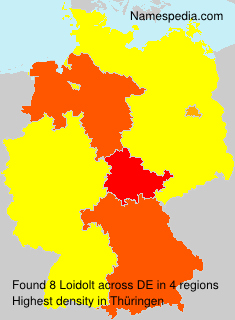 Surname Loidolt in Germany Surname Loidolt in Germany