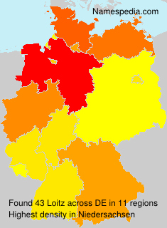 Surname Loitz in Germany Surname Loitz in Germany